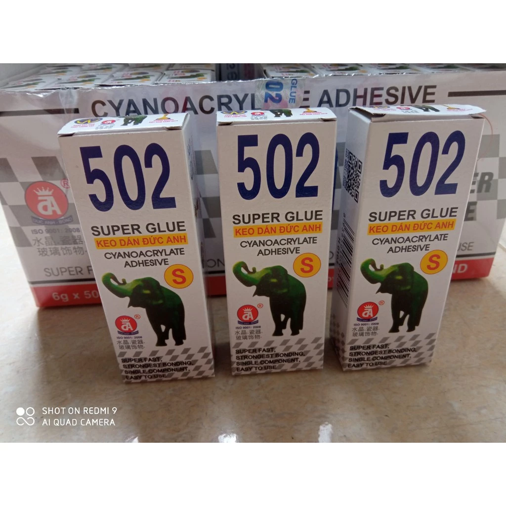 [Hàng Loại 1] Keo Dán Con Voi 502 Mới Đức Anh